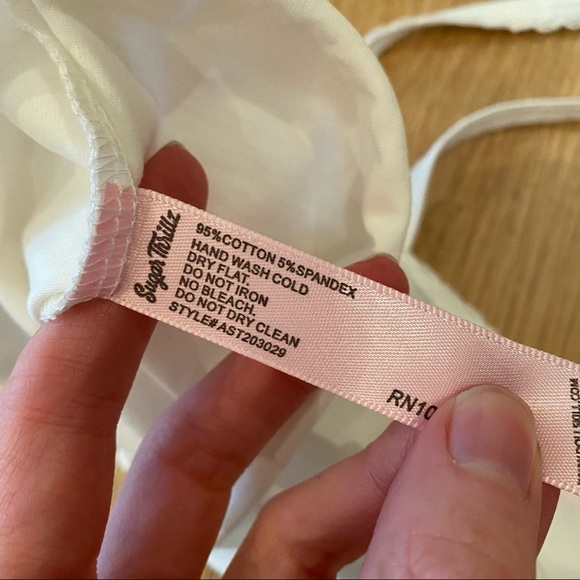 Dolls Kill - Sugar Thrillz Pampered For Life Brat Sleeveless Cami Crop Tank XXS - Picture 4 of 4